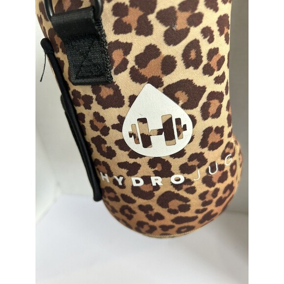 HydroJug Insulated Sleeve Leopard Cheetah Print w Adjustable Strap w/side pocket - Picture 4 of 6